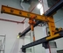De muur Opgezette Boom Jib Crane Electric Rotation van de Schommelingscantilever 180 Graden